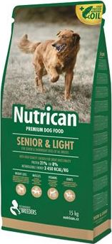 Granule NutriCan Senior Light, 15 kg
