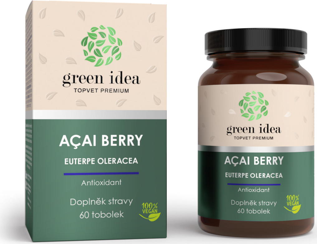 Green idea Bylinný extrakt - Acai Berry GREEN IDEA, 60 tbl