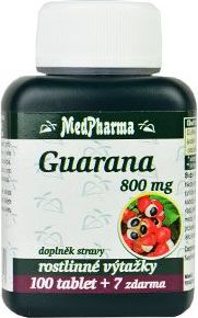 MedPharma Guarana 800 mg MedPharma, 107 tbl