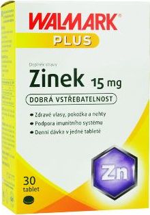 Walmark Zinek Walmark, 15 mg/30cps