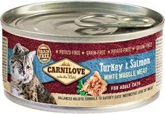 Konzerva Carnilove White Mus Meat Turkey&Salmon Cats, 100 g