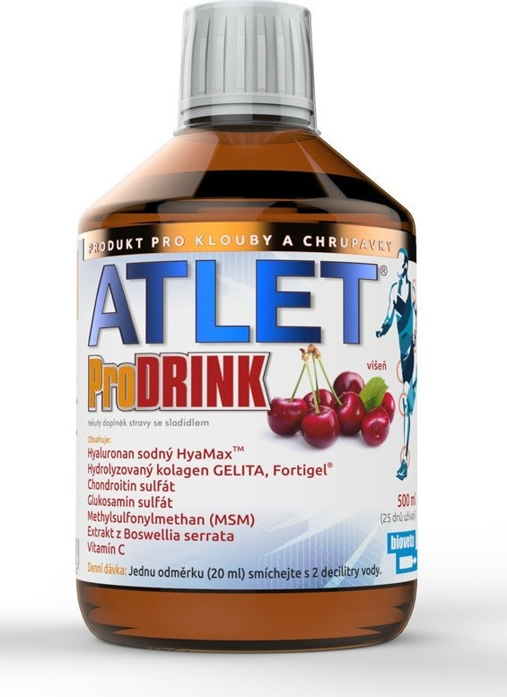 BIOVETA Atlet prodrink 500 ml