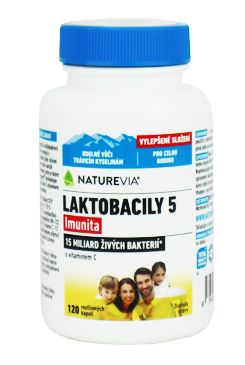 Naturevia Swiss Laktobacily, 5 cps 120