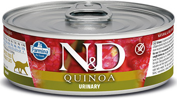 N&D (Farmina Pet Foods) N&D GF CAT QUINOA Adult Urinary Duck & Cranberry 80 g
