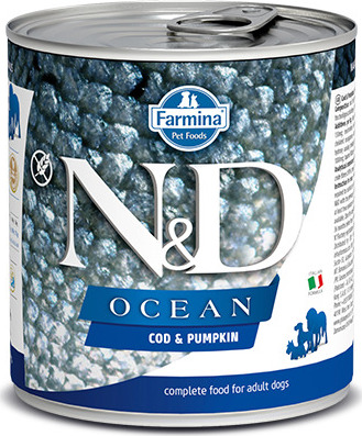 N&D (Farmina Pet Foods) N&D GF DOG OCEAN Adult Codfish & Pumpkin 285 g