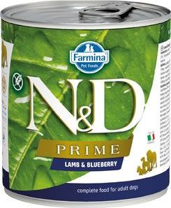 N&D (Farmina Pet Foods) N&D DOG PRIME Adult Lamb & Blueberry 285 g