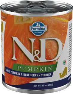 N&D (Farmina Pet Foods) N&D DOG PUMPKIN Starter Lamb & Blueberry 285 g