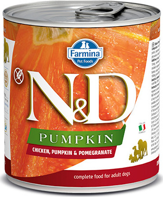 N&D (Farmina Pet Foods) N&D GF DOG PUMPKIN Adult Chicken & Pomegranate 285 g