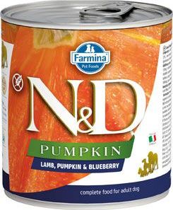 N&D (Farmina Pet Foods) N&D DOG PUMPKIN Adult Lamb & Blueberry 285 g