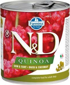 N&D (Farmina Pet Foods) N&D DOG QUINOA Adult Duck & Coconut 285 g