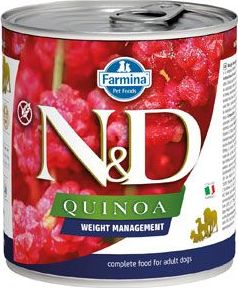 N&D (Farmina Pet Foods) N&D DOG QUINOA Ad. Weight Mngmnt Lamb & Brocolli 285 g