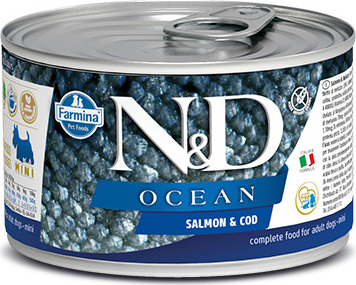 N&D (Farmina Pet Foods) N&D GF DOG OCEAN Adult Salmon & Codfish Mini 140 g