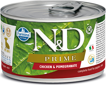 N&D (Farmina Pet Foods) N&D GF DOG PRIME Puppy Chicken & Pomegranate Mini 140 g