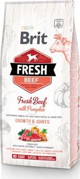 Brit Fresh Dog Beef & Pumpkin Puppy Large 12 kg