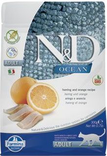 N&D (Farmina Pet Foods) N&D OCEAN CAT Adult Herring & Orange 300 g