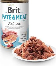 BRIT Konzerva pro psy Paté & Meat Salmon Brit, 800 g