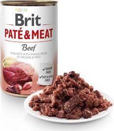 BRIT Konzerva pro psy Paté & Meat Beef Brit, 800 g