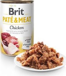 BRIT Konzerva pro psy Paté & Meat Chicken Brit, 800 g