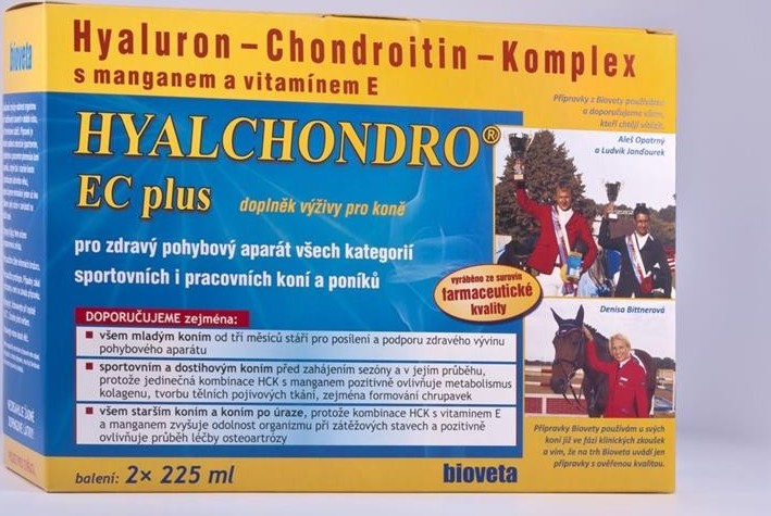 BIOVETA Hyalchondro EC plus Bioveta, 2x225 ml