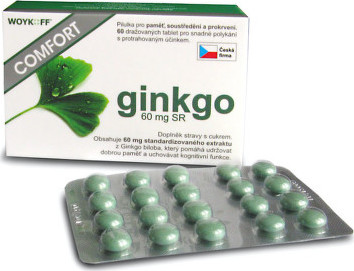 RosenPharma a.s. Ginkgo Comfort RosenPharma a.s., 60tbl