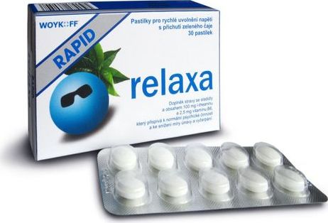 RosenPharma a.s. Relaxa RAPID pastilky 30 tbl