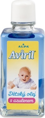 Alpa Aviril dětský olej s azulenem, 50 ml