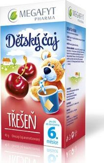 Megafyt Čaj ovocný Megafyt, dětský, třešeň, 20sacc