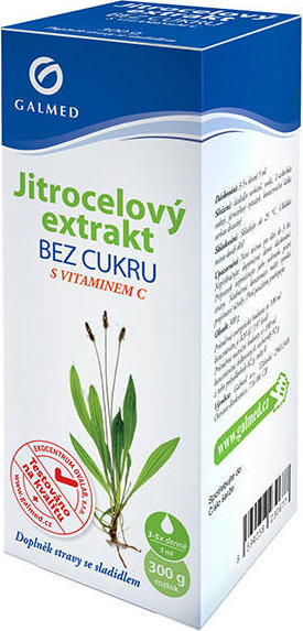 Galmed Sirup Jitrocelový s vit. C - bez cukru Galmed, 300 g