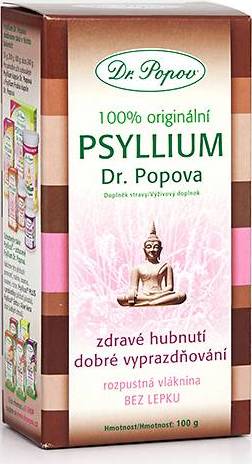 Dr.Popov Psyllium indická rozpustná vláknina 100 g