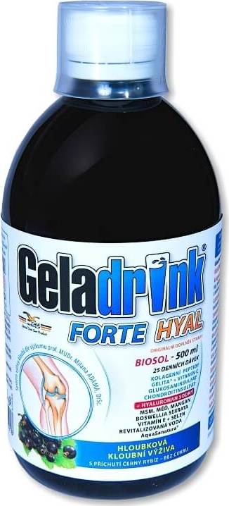 Orling Geladrink Forte Biosol černý rybíz 500 ml