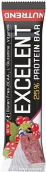 Tyčinka Nutrend Excelent Protein Bar Černý rybíz+brusinky, 85 g