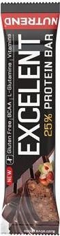 Tyčinka Protein Čokoláda s oříšky Nutrend Excelent, 85 g