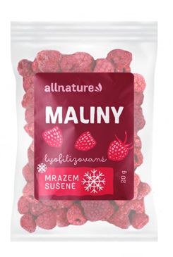 Allnature Maliny sušené mrazem Allnature, 20 g