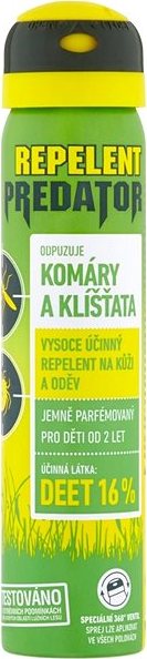 Repelentní sprej PREDATOR 16%DEET, 90ml