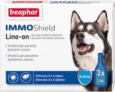 Beaphar Pipety pro psy Line-on IMMO Shield, M 3x3 ml