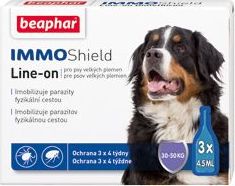 Beaphar Pipety pro psy Line-on IMMO Shield, L, 3x4,5 ml