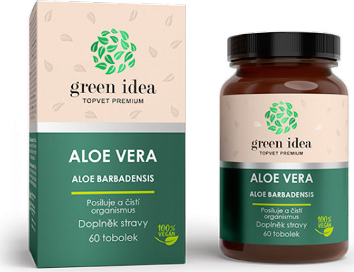Green idea Bylinný extrakt - Aloe vera GREEN IDEA, 60 tbl