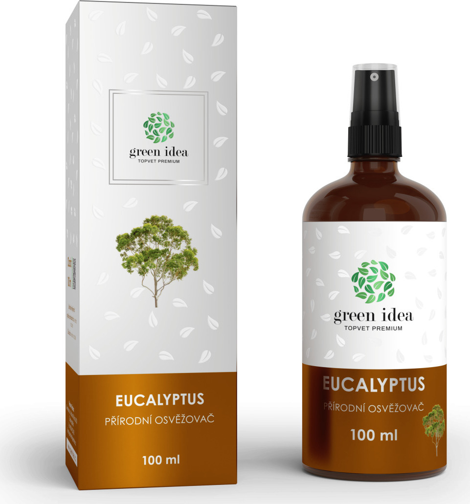 Green idea Aroma sprej - Eucalyptus GREEN IDEA, 100 ml