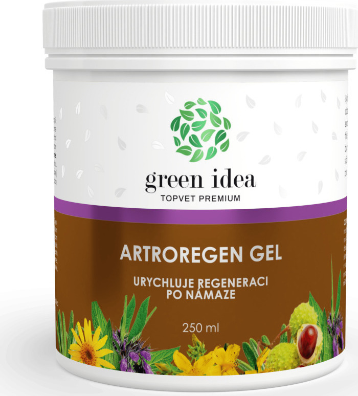 Green idea Gel artroregen GREEN IDEA, masážní, 250 ml