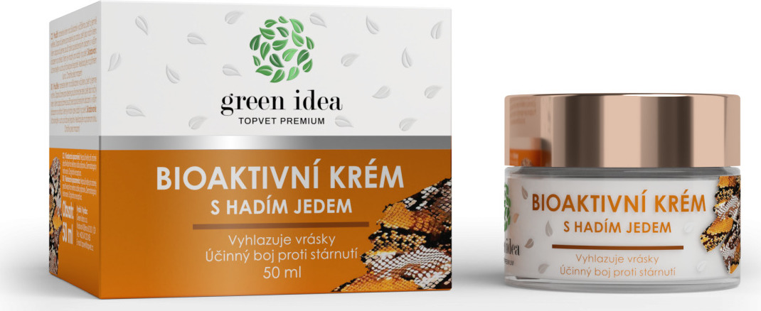Green idea Krém Bioaktivní s hadím jedem GREEN IDEA, 50 ml