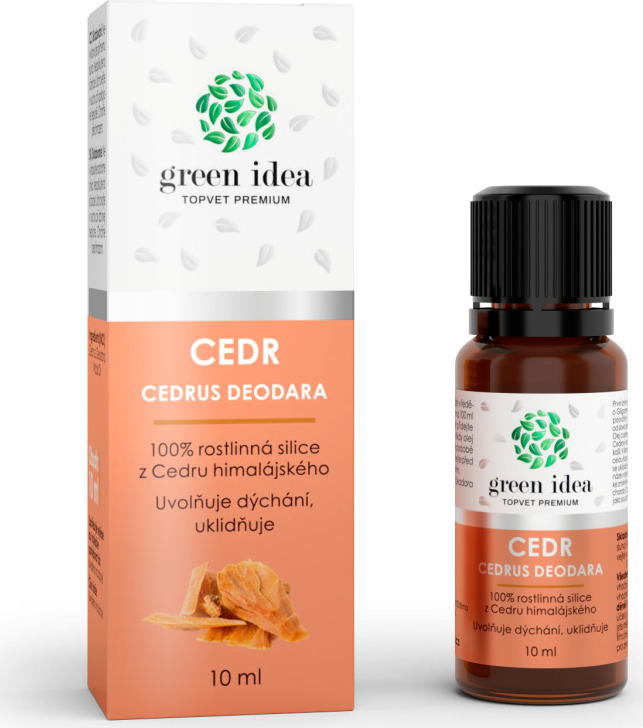 Green idea Silice 100% - Cedr GREEN IDEA, 10 ml