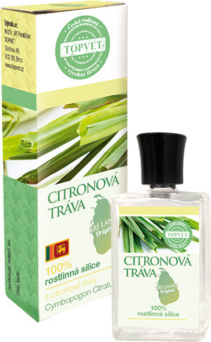 Green idea Silice 100% - Citronová tráva GREEN IDEA, 10 ml