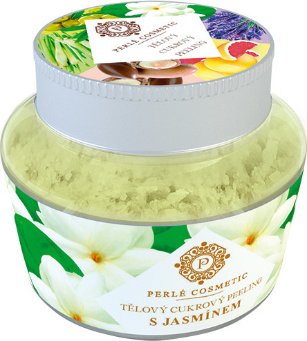 Perlé Cosmetic Cukrový peeling - S jasmínem Perlé Cosmetic, 200 g