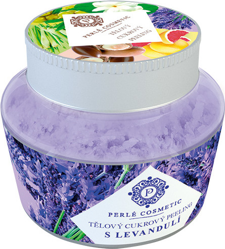 Green idea Cukrový peeling - S levandulí Perlé Cosmetic, 200 g