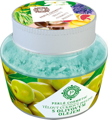 Perlé Cosmetic Cukrový peeling - S olivovým olejem Perlé Cosmetic, 200 g