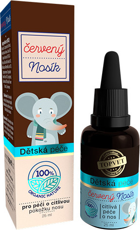 Green idea Olej červený nosík GREEN IDEA, dětský, 25 ml