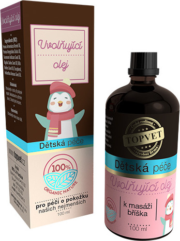 Green idea Olej uvolňující GREEN IDEA, dětský, 100 ml