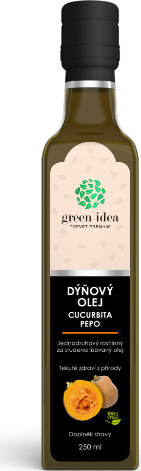 Green idea Olej dýňový GREEN IDEA, 250 ml