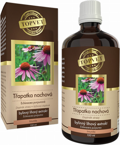 Green idea Bylinný lihový extrakt - Echinacea GREEN IDEA, 100 ml