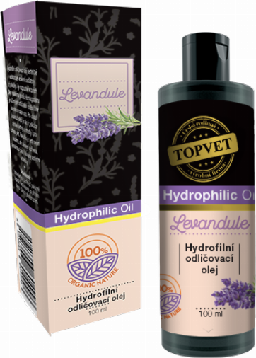 Green idea Olej odličovací hydrofilní GREEN IDEA, levandule, 100 ml